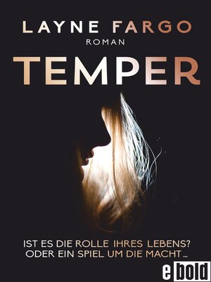 cover image of Temper Ist es die Rolle ihres Lebens? Oder ein Spiel um die Macht...